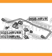 ���� ������������� ������ ������ Honda HR-V GH4 2000-2005 [EU] 0323HRVRR ����
