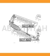���� ������� Mitsubishi Grandis NA4W 2006.05-2010.03 [GE] 0422NA4 ����