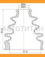 ������� ����� ���������� Toyota Corona/Carina AT151, ST15#, CT150 84-88 (2 ������. ������) C1100T ����