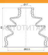 ������� ����� Nissan Qashqai J10 06-13, J11 13-/X-Trail T30, T31 07- (2 ������. ������) C1716 ����