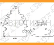 ������� ����� �������� Honda FIT 01-07, Airwave 05-10/Mazda Familia 99-03 (2 ������. ������ C5007 ����