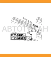 ���� ������������� ������ ������ Hyundai Santa FE 00 2000- [CIS] 1223SANRR ����