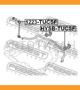 ���� ������������� ���. ����. L/R Hyundai Tucson 2004-2010 1223TUCSF ����