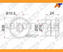 ������ ����� Toyota Auris/Blade/Rumion/MARK X ZIO/RAV4 05- NO.1 ST4881712030 ����