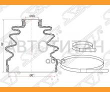 ������� ����� �������� FORD Focus II 04-11/C-MAX 03-10 C1130 ����