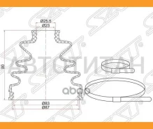 ������� ����� �������� Toyota Camry Gracia 96-01 2.2L, MARK II 97-01 SXV20 (2 ������. ����� C1113 ����