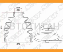������� ����� �������� RR Subaru Forester SF (2 ������. ������), ������ ������ C1152 ����