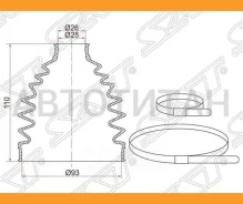 ������� ����� �������� FR Nissan Almera N16 (2 ������. ������), ������ �������� C1655 ����
