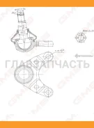 ������� �����, ������ SB1732 GMB 01030685 01030685 ����