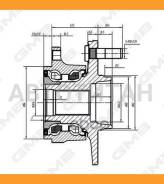 ������� � ������. � ����� Suzuki Grand Vitara/Kizashi 05- GMB GH33180M GH33180M ����
