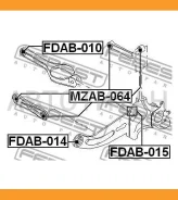 ����������� ������� ����������� ������ FORD Mondeo GE (BY4/B5Y) 2000-2007 FDAB010 ����