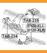 ����� ������� ������ Lexus GS 05- 0120-XLR Febest 0120XLR 0120XLR ����