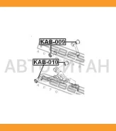 ����������� ������. ����. ������ L/R KIA Sorento (JC) 2,4-3,5L (08/02-12/11) KAB010 ����