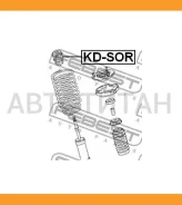 �������� ������������ �������� KIA Sorento 02-06 KD-SOR 546023E100 ����