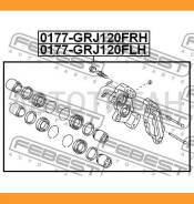 ������� ������ ������ Toyota LAND Cuiser Prado 120 0177-GRJ120FRH Febest 0177GRJ120FRH 0177GRJ120FRH ����