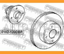 ������� 0182-120DBR Febest 0182120DBR 0182120DBR ����
