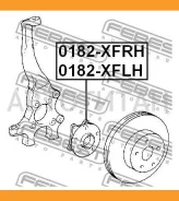 ������� �������� ����� Toyota MARK X GRX120 2004-2009 Febest 0182XFLH 0182XFLH ����