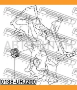 ����� �������� Lexus LX570 URJ201 2007- Febest 0188URJ200 0188URJ200 ����