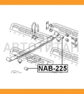 ����������� ������ ������� Nissan Urvan E25 2001.04-2012.06 [JP] NAB225 ����