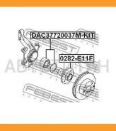 ������� �������� Nissan Micra/March K12 2002-2010 0282-E11F Febest 0282E11F 0282E11F ����