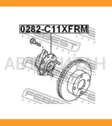 ������� �������� Nissan Tiida C11 2005- Febest 0282C11XFRM 0282C11XFRM ����