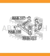 ����� ������� �������� Honda MR-V 2003-2008 0320YD1 ����