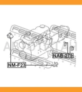 ���������� ������ ������� ��������� Nissan Atlas/Condor (F23) 1992-2007 NAB279 ����