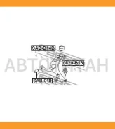 ����������� ������ ������ Subaru Legacy/Legacy Outback B14 2009-2014 SAB-B14B SABB14B ����