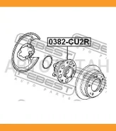 ��������� ����. ���. Honda Accord 08 Febest 0382CU2R 0382CU2R ����
