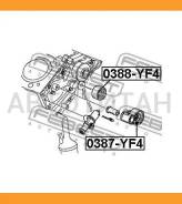 ����� ���������� ����� ��� Honda Accord CM5 2003-2006 [US] Febest 0387YF4 0387YF4 ����