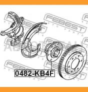 ������� �������� Mitsubishi L200 KB4T 2005- Febest 0482KB4F 0482KB4F ����