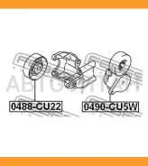���������� ����� ��� Mitsubishi Lancer CS 2000-2009 Febest 0490CU5W 0490CU5W ����