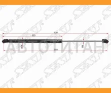 ����������� ������ ��������� Honda Civic 00-06 / Mercedes-Benz C-Class 00-08 / Honda Partner 96-06 (ST74820S6DE02 ����