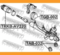����������� ������� ����� Toyota Corona AT190, CT19#, ST19# 1992.02-1996.01 [JP] TAB032 ����