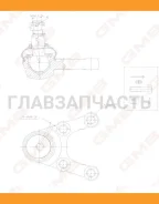 ����� ������� ������ Mitsubishi L200 II, Pajero I (-96) 01040525 GMB 01040525 01040525 ����