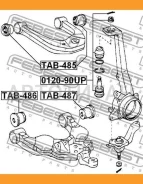 ����������� ��������� �������� ������ Toyota Hilux GGN15/GGN25 05 TAB485 ����