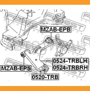 ����� �������� 0524-Trblh Febest 0524Trblh 0524TRBLH ����