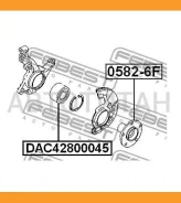 ������� �������� Mazda 6 GG 2002-2008 Febest 05826F 05826F ����
