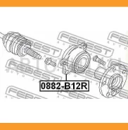 ������� ������ �������� Subaru Legacy B12 1997.11-2003.04 [JP] Febest 0882B12R 0882B12R ����
