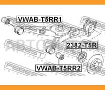 ����������� ������� ������ Volkswagen Transporter T5 2003- VWABT5RR2 ����