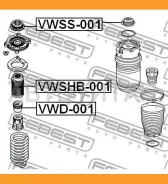 �������� ��������� ������������ AUDI Q7 2007-2015 [USA] VWD001 ����