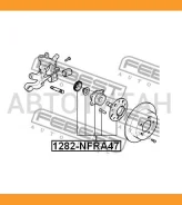 ������� ������ Hyundai Azera 05 2005- [GEN] Febest 1282NFRA47 1282NFRA47 ����