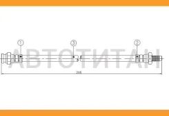����� ��������� �������� (�������) MMC Delica Truck/L300 86-94 L=170 LH=RH, �����/������ STMR129740 ����