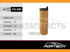 ��������a6541801100 Mercedes BENZ C 350 (MANN. HU6020z) FO-109 Fortech � FO109 ����