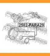 ������� ������ Citroen Berlingo II VP Febest 2582PARA29 2582PARA29 ����