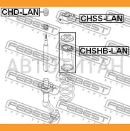 ����� ��������� ������������ Chevrolet Lanos (T100) 1997-2002 Febest Chsslan 96225638 ����