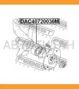 ��������� ������� ��������(40x72x36) Suzuki Splash 08 Febest DAC40720036M DAC40720036M ����