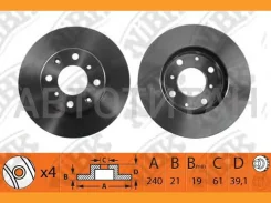 ����. ���� ���. ���� [240�21] 4 ���. Honda Jazz/Logo 03/99- [RN1138] RN1138 ����