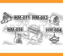 ������� ��������� at | ����� ����/��� | Hondacivic EP2, Stream Almas RN5 [JP], Stream RN1, Civic EU6, Civic 5D Febest HM056 HM056 ����