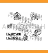 ������� ��������� �������� ����� Honda HR-V GH1/GH2/GH3/GH4 1998-2005 Febest Hmhrvmlh 50842S2H000 ����